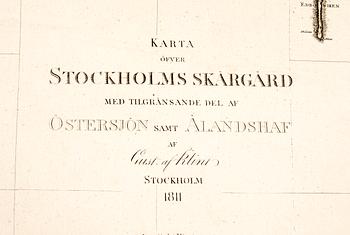 Gustaf af Klint, book, "Sweden's Maritime Atlas", 1797-1815.