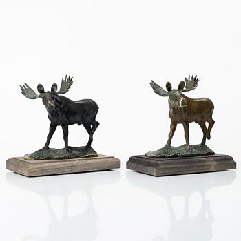 Torbjörn Forsberg, Moose bull, 2 pcs.