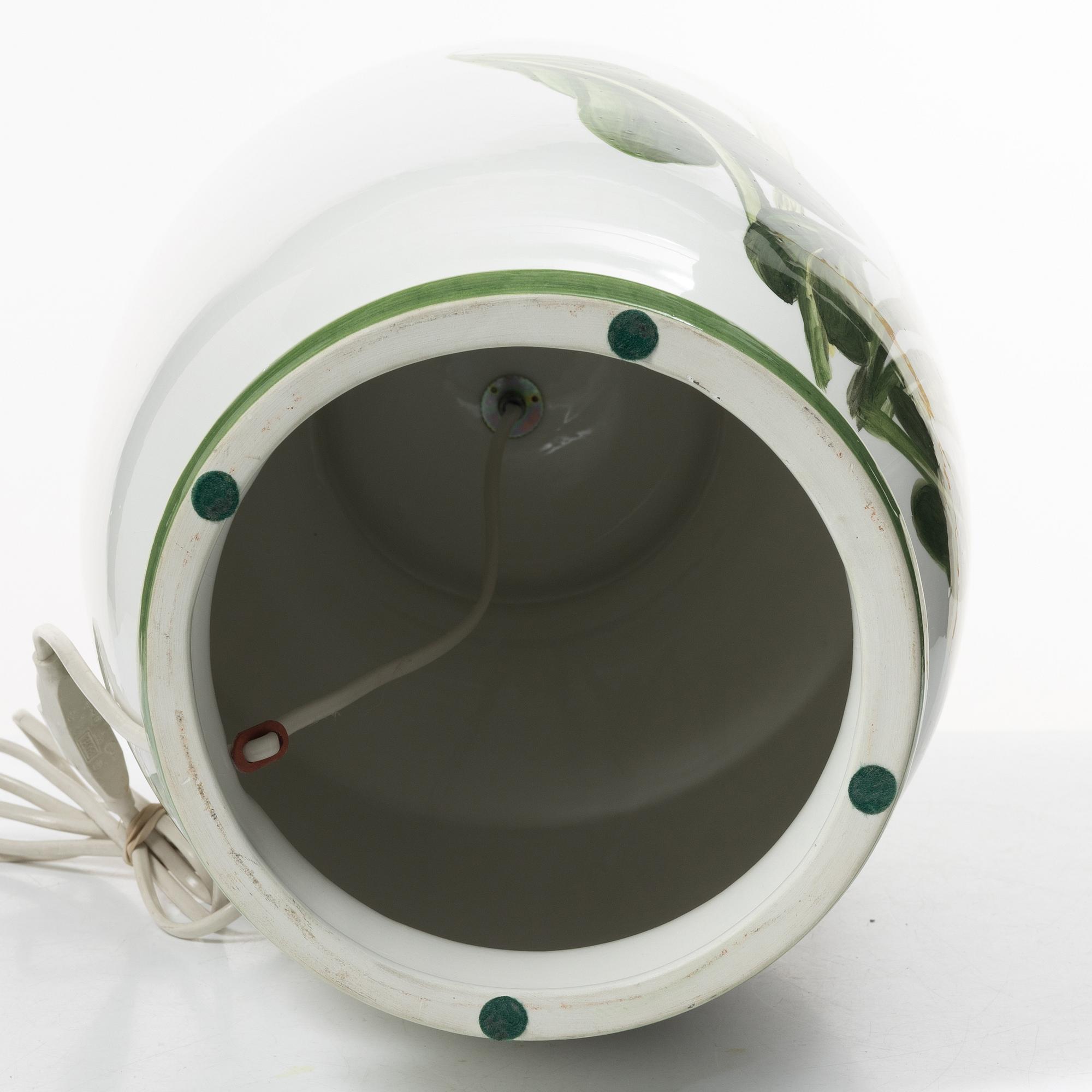 A table lamp, second half of the 20th century.