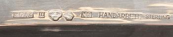 MGAB bricka sterling silver Uppsala 1962.