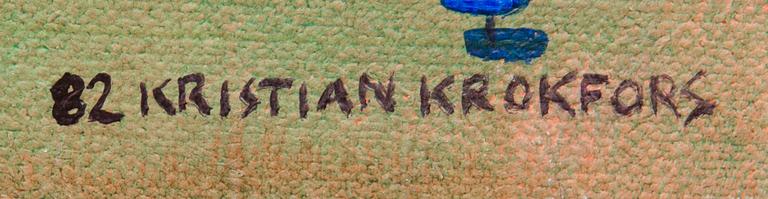 KRISTIAN KROKFORS, "TRÄDGÅRD".