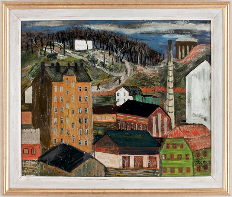 Lars Boëthius, Motif from Stockholm.