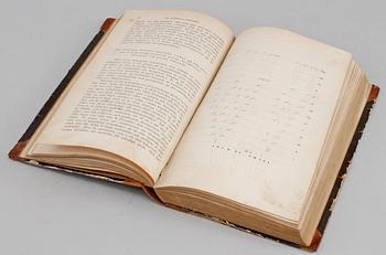 BOK, "Om arternas uppkomst", Charles Darwin, svensk översättning 1871, L. J.  Hiertas förlagsexpedition.