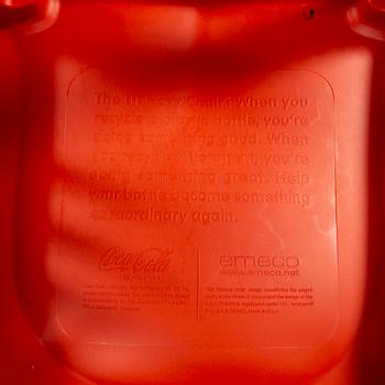 Chairs, 6 pcs, "111 Navy Chair", Emeco & Coca-Cola. USA 21st century.