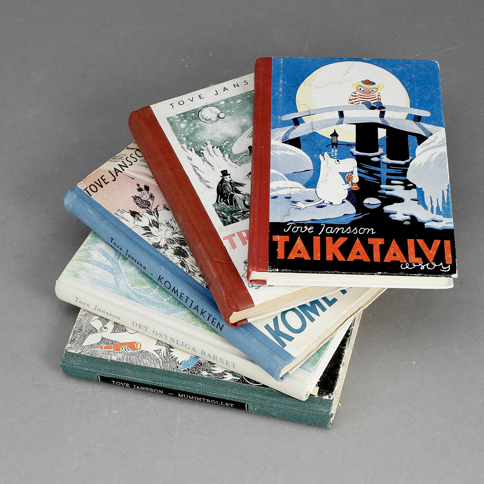 BÖCKER, 5 volymer, Tove Jansson.