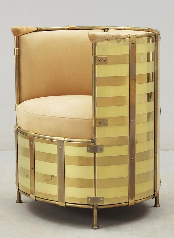A Mats Theselius 'El Dorado' armchair, by Källemo, Sweden post 2002.