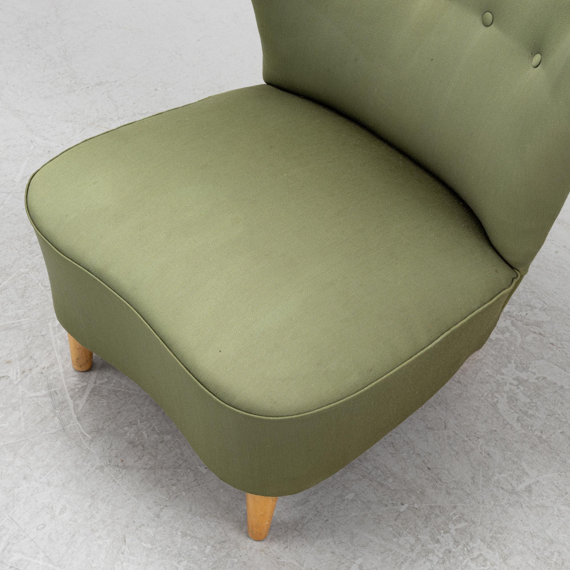 A Swedish Modern lounge chair, 1940's.