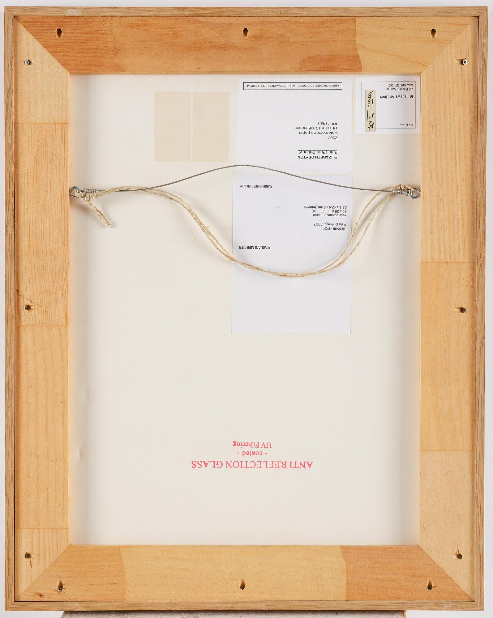 Elizabeth Peyton, "Pete (Pete Doherty)".