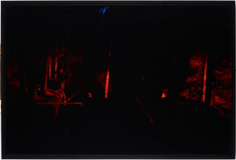 CARL MICHAEL VON HAUSSWOLFF, C-print mounted on aluminium. Edition 2/2.