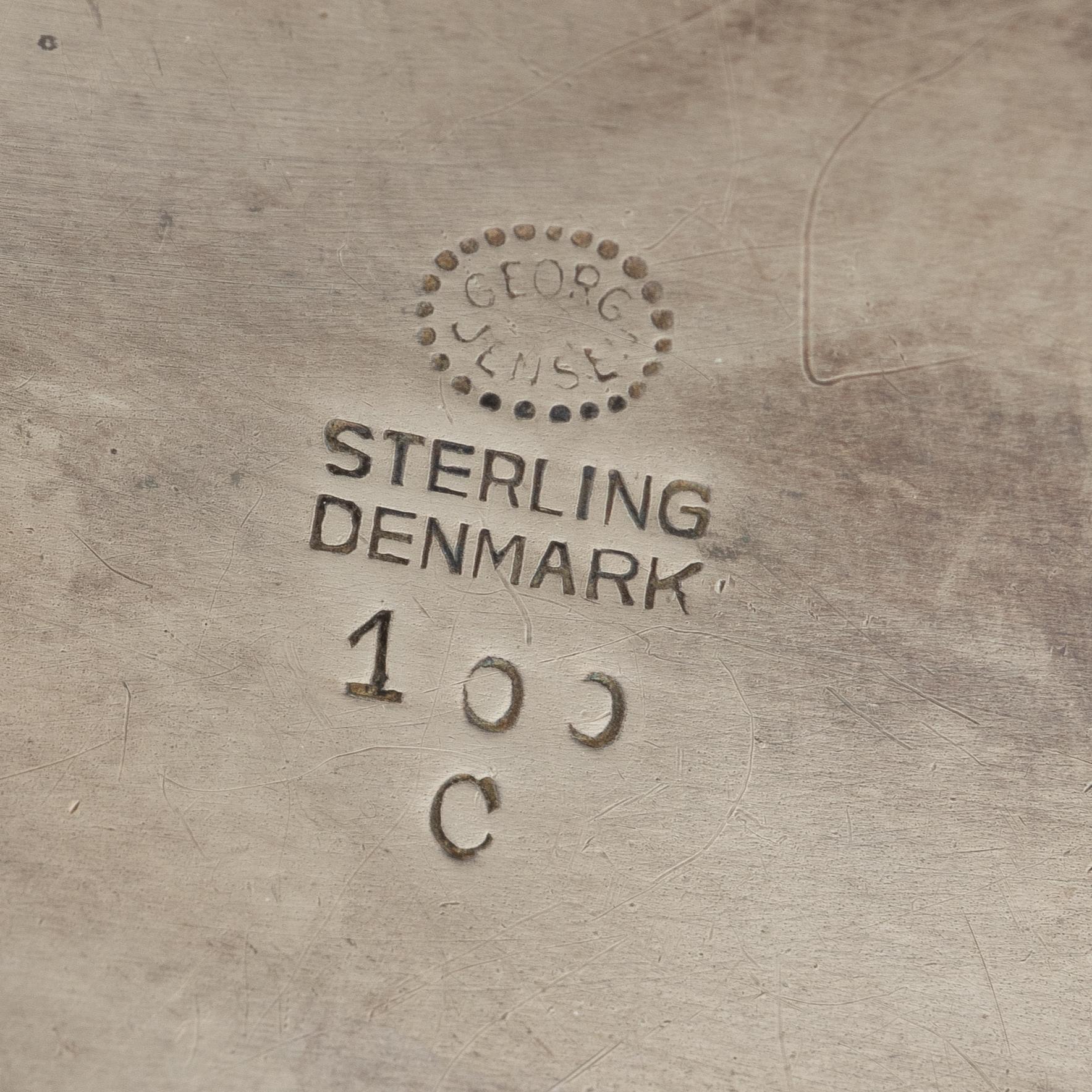 Brosch sterlingsilver, Georg Jensen.