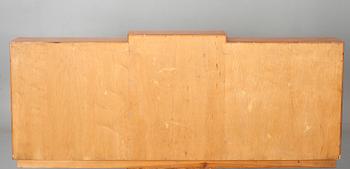 BOKHYLLA MED BAR, art-deco. 1900-talets första hälft.