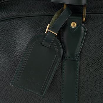 Louis Vuitton, a green leather "Taïga Kendall PM", 1995.