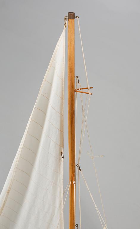 MODELLBÅT, 1900-talets andra hälft.