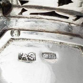 Kåsa, silver, oidentifierad mästare, Lettland ca 1920-1939.