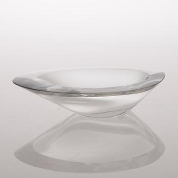 TAPIO WIRKKALA, taidelasi, malja, signeerattu Tapio Wirkkala, Iittala-56.