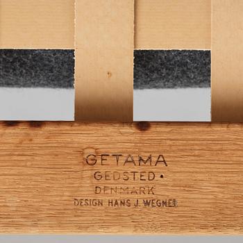 HANS J WEGNER, fåtölj, "GE375", Getama, Danmark, 1970-tal.