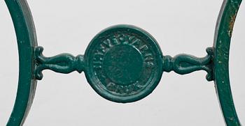 SOFFGAVLAR, till parksoffa, Folke Bensow, Näfveqvarns Bruk. 1900-tal.