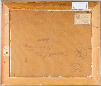 BIRGER STRÅÅT, olja på pannå, sign.