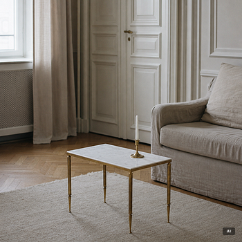 A side table, possibly Italy, mid20th century.