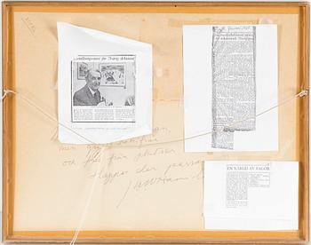 JOHN A. W. HAMILTON, mixed media, signed anddated 1963.
