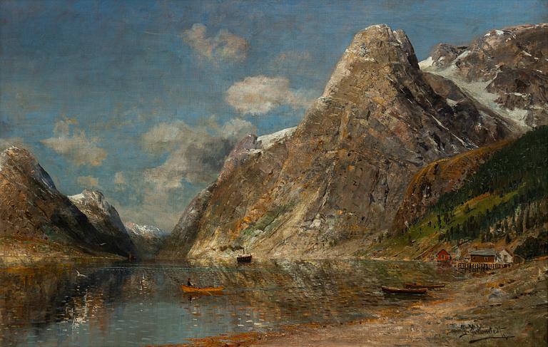 Karl Kaufmann, Fjord landscape.