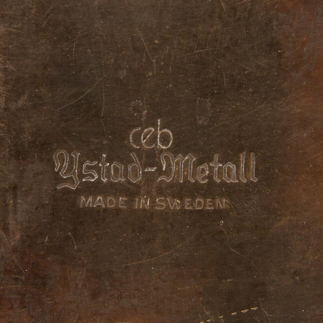 Carl-Einar Borgström, bokstöd ett par Ystad 1900-talets första hälft.