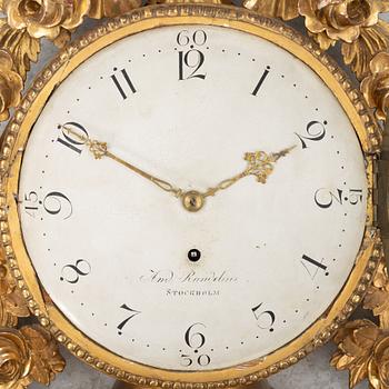 Anders Rundelius, väggpendyl, gustaviansk, Stockholm, (verksam 1786-1809).
