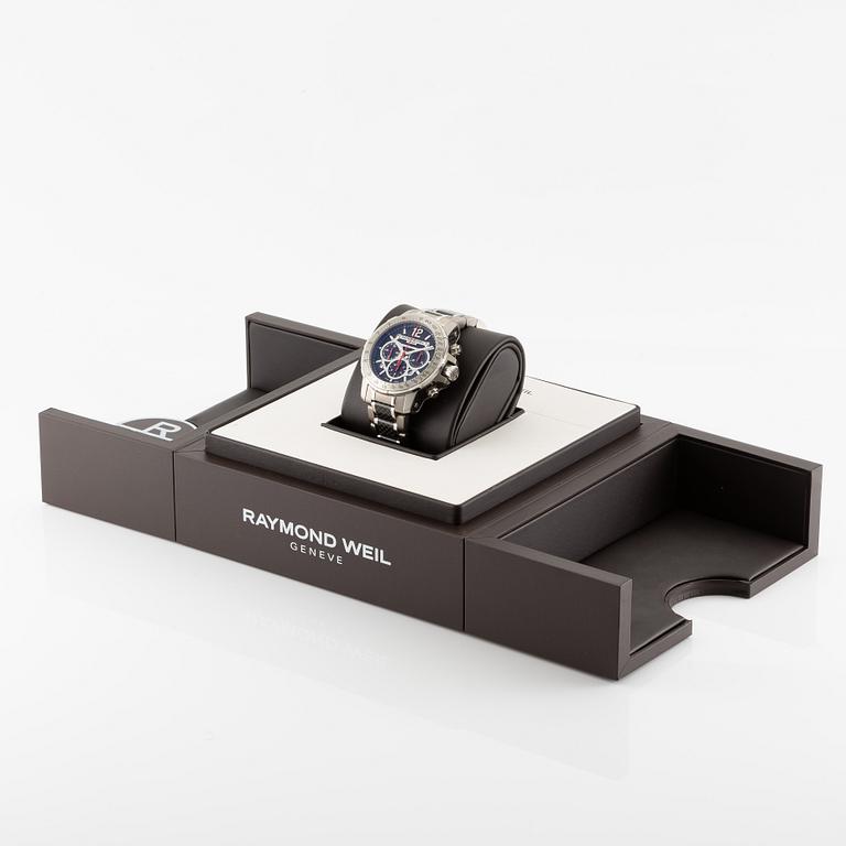 Raymond Weil, Nabucco, chronograph, wristwatch, 46 mm.