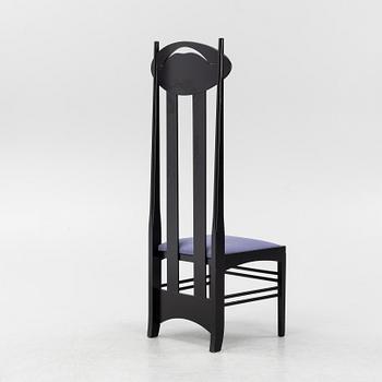 Charles Rennie Mackintosh, an 'Argyle' chair, Cassina.