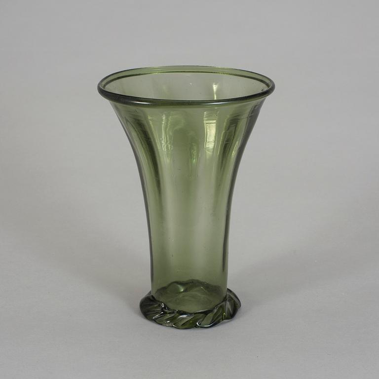 BÄGARE, glas. Sverige, 1700-tal.