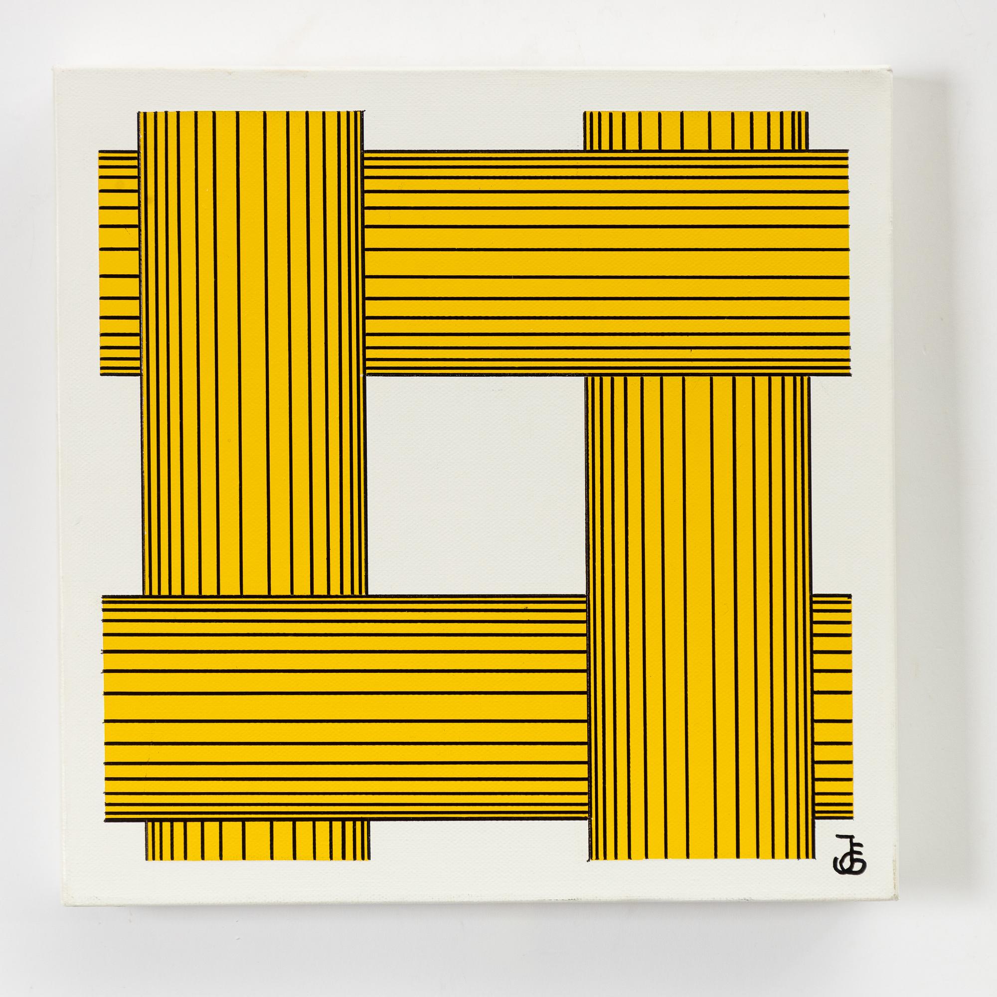 John-Erik Göransson, "Möten no 2", "Möten no 16" samt "Kors",
