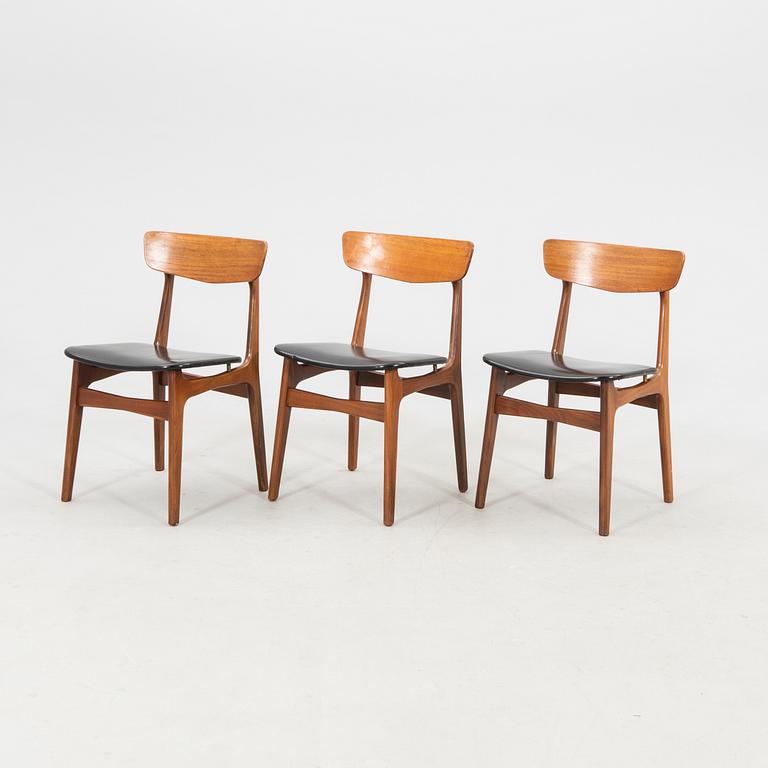 Stolar 6 st Findahl möbler Danmark 1960-tal.