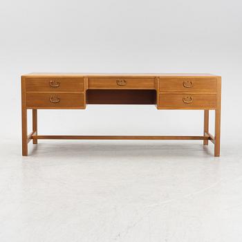 Josef Frank, a mahogany model 500/A writing desk, Svenskt Tenn, Sweden, before 1985.