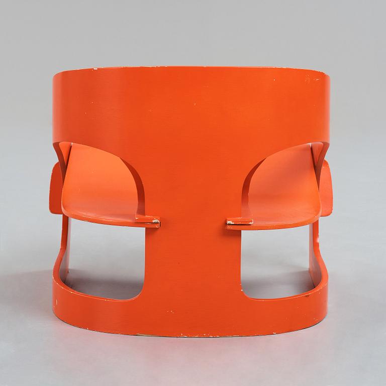 Joe Colombo, an easy chair, model 4801 for Kartell, Italy 1960-70's.