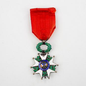 HEDERSLEGIONENS RIDDARTECKEN, Ordre national de la Légion d'honneur, Frankrike.