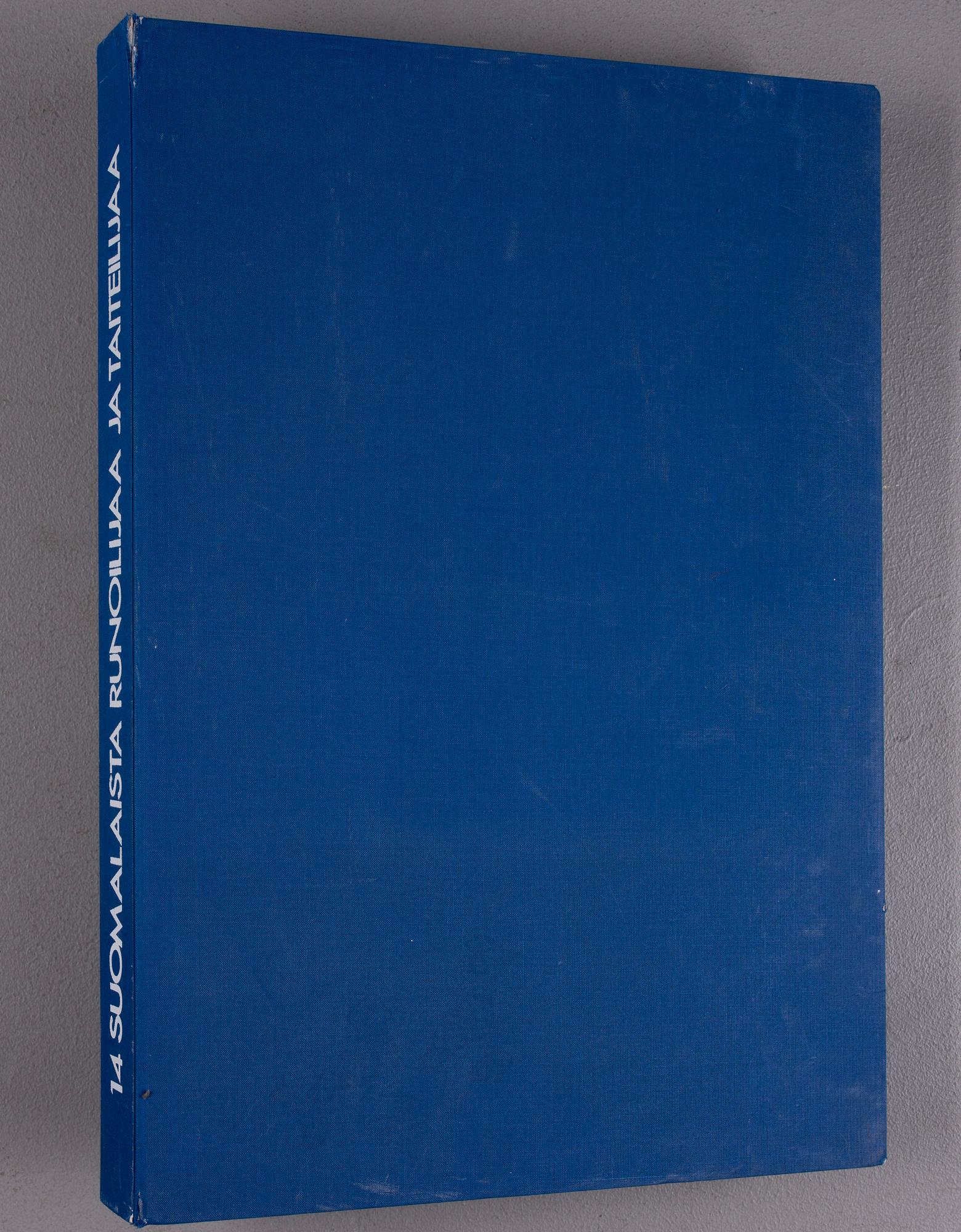 GRAFIKMAPP, "Fjorton finländska poeter och konstnärer", ofullständig, 10 st, Eurographica Helsingfors 1978.