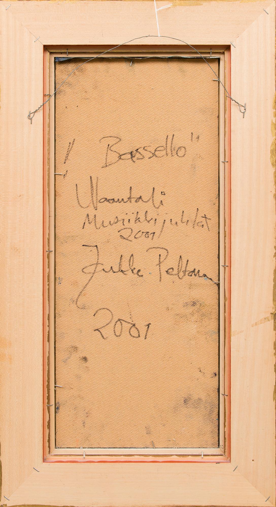 JARKKO PELTONEN, oil on canvas, laid on board, signed and dated 2001.