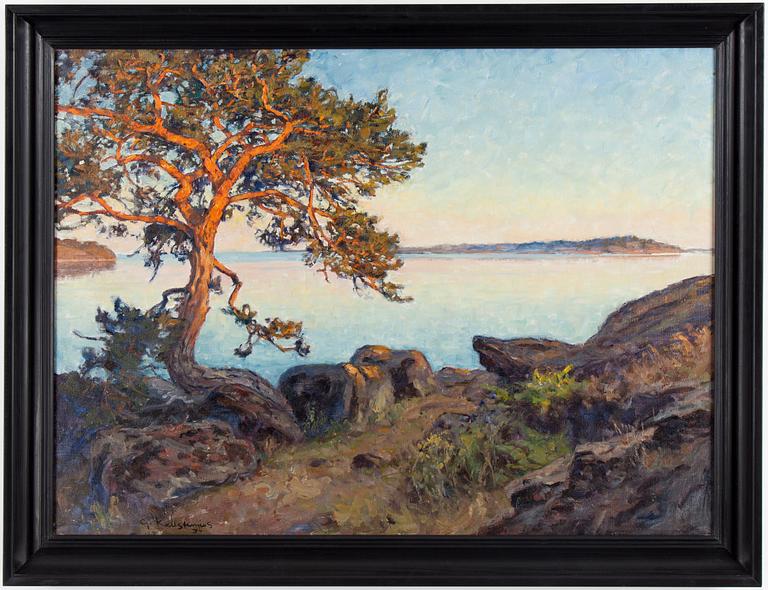 GOTTFRID KALLSTENIUS, Olja på duk, signerad och daterad -34.