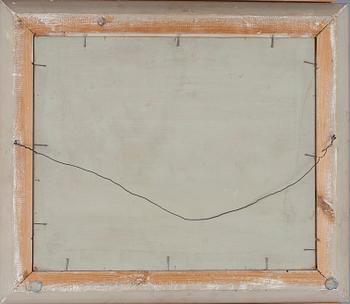 HJALMAR RAUTIAINEN, olja på skiva, signerad och daterad -51.