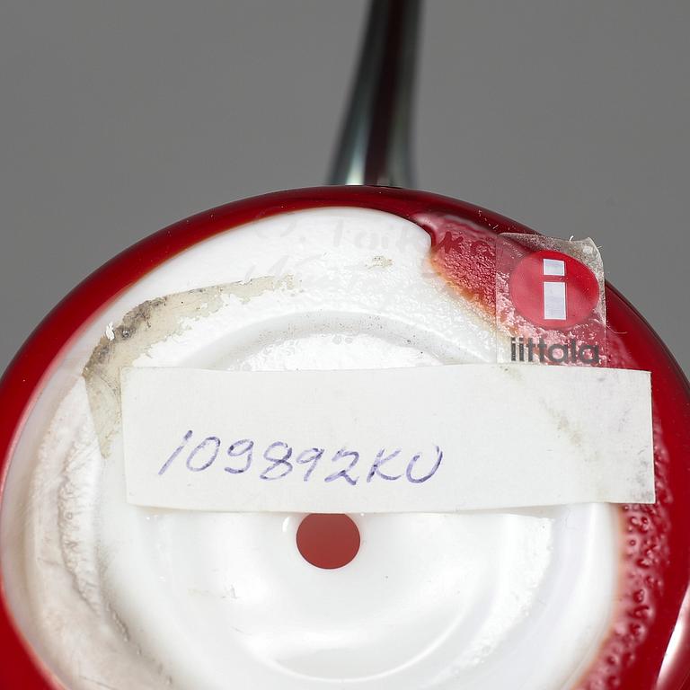 OIVA TOIKKA, lasilintu, Red Ibis (Punainen Ibis) O. Toikka Nuutajärvi.