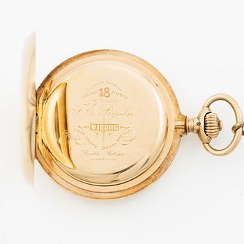 Pocket watch, hunter, 55 mm.