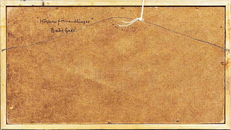 Bertil Gadö, olja på pannå signerad.