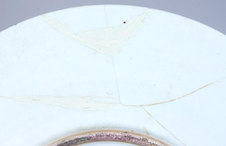 PARTI PORSLIN, 3 delar, Kina, 1700/1800-tal.