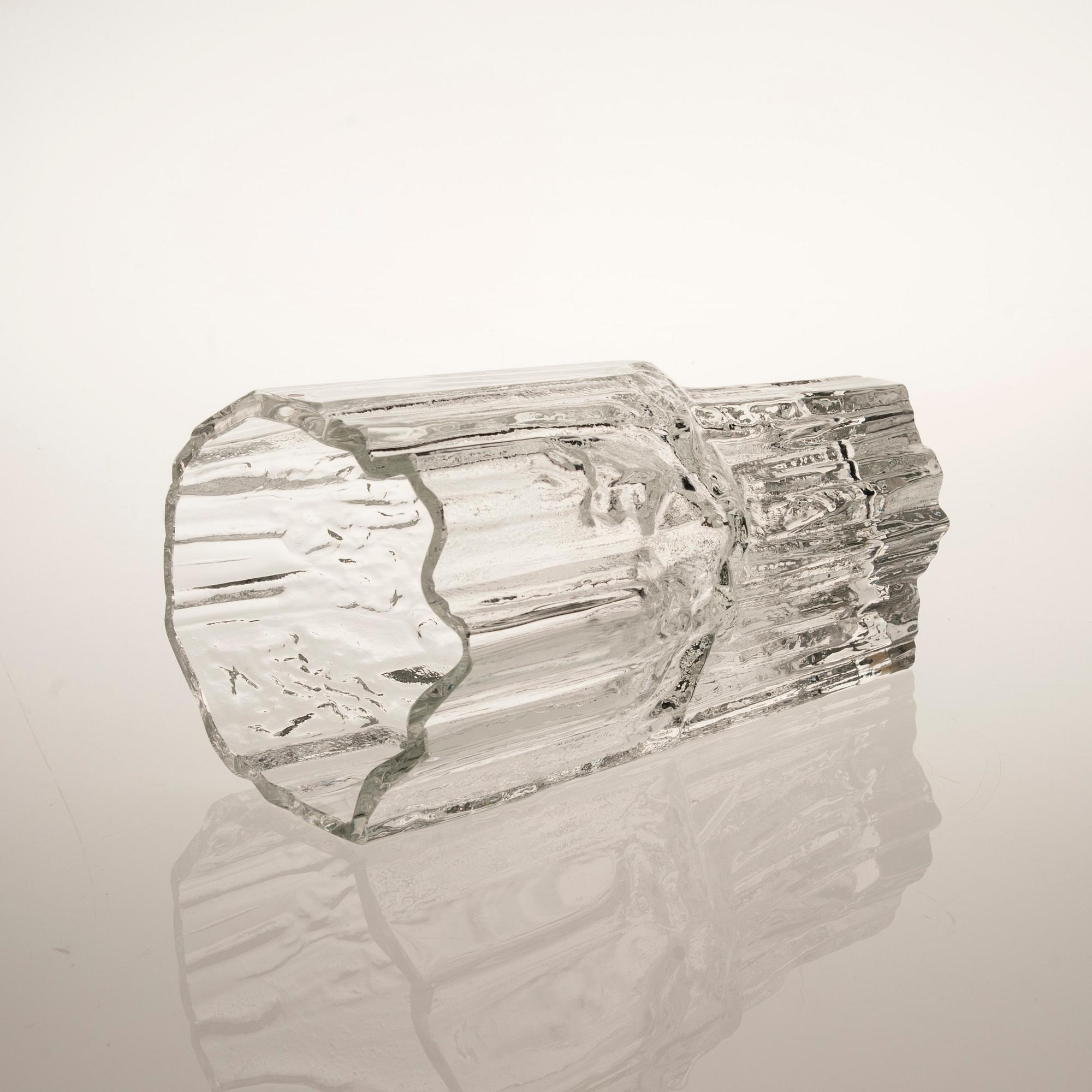 VAS, glas, "Marmora" signerad Tapio Wirkkala 3544.