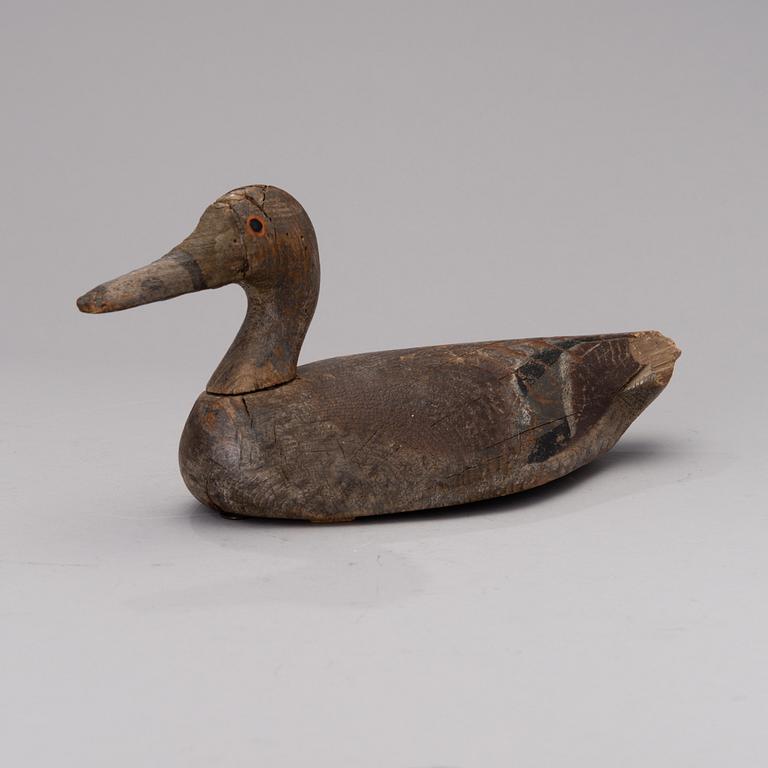 HOUKUTUSLINTU, puuta, 1900-luvun alkupuoli.