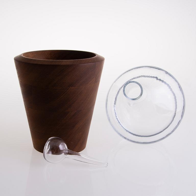 TIINA NORDSTRÖM, skulptur, signerad Tiina Nordström, Iittala 1994.