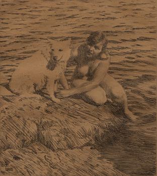 Anders Zorn, "Sappo".