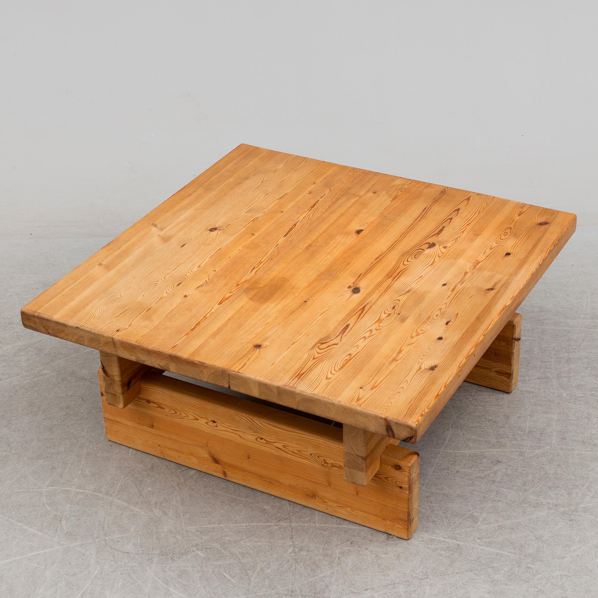 SOFFBORD, furu, 1960-tal.