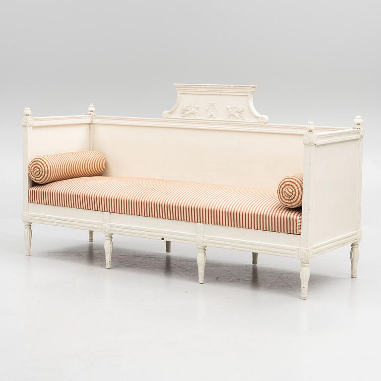 Soffa, tidigt 1800-tal, Gustaviansk.