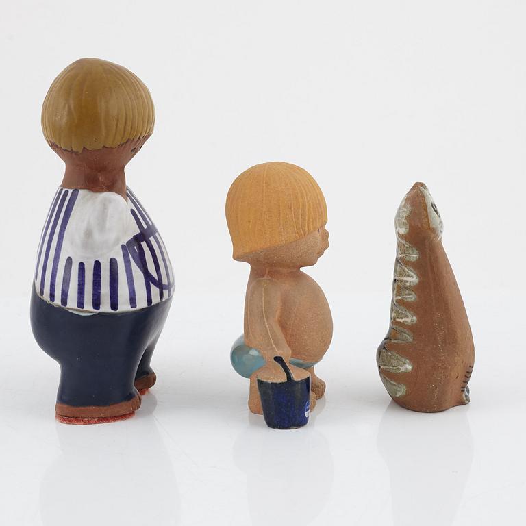 Lisa Larson, figuriner, 6 st, Gustavsberg.